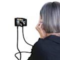 Miniatyrbild 4 av 7: Flexibelt Stativ för Hals / Hållare Mobiltelefoner Svart