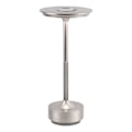 Miniatyrbillede 2 af 9: Bordlampe Trådløs - LED-lys Silver