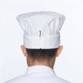 Miniatyrbilde 2 av 2: Kokkecaps – Kokkens hatt White one size