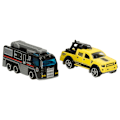 Miniatyrbillede 5 af 11: Bensinstation polisparkering set 54el