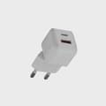 Xtorm 25W GaN3 NextGen Hemladdare USB-C/A GRS Vit