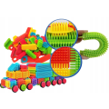 Miniatyrbillede 7 af 8: Nopper Byggesæt Legetøj - 192-dele Multicolor