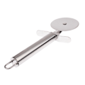 Miniatyrbillede 2 af 2: Pizzaskærer / Pizzaslicer - Slicer i Rustfrit Stål Silver
