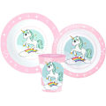 Miniatyrbild 1 av 2: Middagset Unicorn Range, mikropärlset, inklusive mugg 260 ml