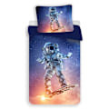 Pikkukuva 1 / 4: Astronaut Surf sängkläder 140×200 cm, 70×90 cm mikrofiber
