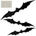 Pikkukuva 1 / 11: Fladdermöss Självhäftande - Halloween