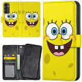 Miniatyrbilde 1 av 2: Samsung Galaxy S24 - Lommebok Deksel Svampebob