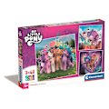 Miniatyrbillede 1 af 4: Ditt lilla ponny Doodles 3x48 bitars pussel
