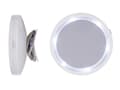 Meikkipeili LED-valolla & Imukupilla - Peili valaistuksella White