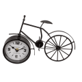 Miniatyrbild 2 av 3: Bordsklocka / Klocka - Cykel Svart