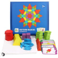 Pikkukuva 1 / 4: Pussel / Kognitiv leksak för Barn - Pedagogisk Multicolor