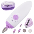 Pikkukuva 1 / 11: Manikyr & Pedikyr Kit med Nageltork - 7-delar