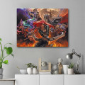 Miniatyrbild 2 av 5: Canvastavla / Tavla - League of Legends - 40x30 cm - Canvas