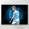 Pikkukuva 1 / 4: Canvas-taulut / Taulut - Kevin De Bruyne - 40x30 cm - Canvastaul