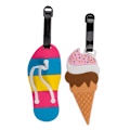 Pikkukuva 5 / 9: Matkalaukkulappu - Kiinnitä matkalaukkuun Multicolor