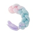 Miniatyrbild 3 av 6: Jumbo Braid / Löshår Hårfläta - 60 cm MultiColor Retro Ombre