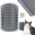 Miniatyrbild 1 av 11: Kattborste med Fack för Kattmynta / Cat Nip - Självvård för katt