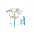 Miniatyrbillede 2 af 11: Blocks - straws - construction figures - 1000 pcs Multicolor