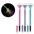 Pikkukuva 1 / 7: Kynä / Kuulakärkikynä Discopallo LED-valolla Multicolor