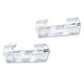 Miniatyrbillede 2 af 2: Selvklæbende Kabelholder – Kabelclips Transparent Små (20-pack)