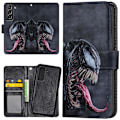 Miniatyrbilde 1 av 2: Samsung Galaxy S22 Plus - Lommebok Deksel Venom Multicolor