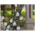 Miniatyrbild 3 av 10: LED Girlang - Solcell MultiColor 40 LED