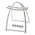 Miniatyrbillede 4 af 5: Legetøj Vugge - Balance Kugler (18 cm) Silver