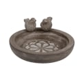 Miniatyrbillede 1 af 2: Fuglebad / Fuglefoder - Madskål til Fugle Graphite grey