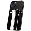 Miniatyrbillede 1 af 2: iPhone 13 - Cover/Mobilcover Langstrakte Katte Multicolor
