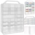 Pikkukuva 1 / 11: Display Case för Modellbilar - Förvaring - 46 fack Transparent