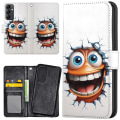 Miniatyrbilde 1 av 2: Samsung Galaxy S24 - Lommebok Deksel Emoji