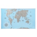 Pikkukuva 2 / 4: Raaputuskartta Maailmankartta / Scratch Map - 88x52cm