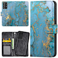 Miniatyrbilde 1 av 2: Samsung Galaxy A52/A52s 5G - Lommebok Deksel Marmor Multicolor