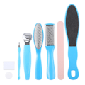 Miniatyrbillede 4 af 5: 8 dele - Pedikyr Kit / Fodfile – Fodpleje Multicolor