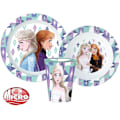 Miniatyrbillede 2 af 2: Disney Frost Äventyr middagssats, mikropå plastset med 260 ml glas
