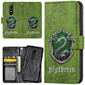 Pikkukuva 1 / 2: Xiaomi Mi 9T/9T Pro - Lompakkokotelo/Kuoret Harry Potter Slytherin Multicolor