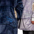 Miniatyrbillede 3 af 4: Snug Rug Eskimo - Oversized Hoodie med Hætte – Tæppe Pink
