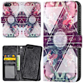 Pikkukuva 1 / 2: iPhone 7/8/SE - Lompakkokotelo/Kuoret High Fashion Design