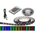 Pikkukuva 5 / 6: 3m LED-Strip Lights kanssa RGB / Valonauha / LED-lista - USB Multicolor