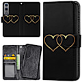 Pikkukuva 1 / 2: OnePlus Nord CE4 Lite 5G - Lompakkokotelo/Kuoret Double Hearts