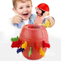 Miniatyrbild 4 av 11: Pop Up Pirate Leksak / Pirat i Tunna - Roligt Spel för Barn