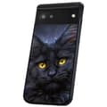 Google Pixel 6 - Deksel/Mobildeksel Svart Katt