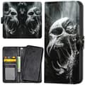 iPhone 17 - Plånboksfodral/Skal Skull