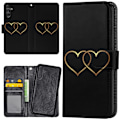 Pikkukuva 1 / 2: Samsung Galaxy A56 5G - Lompakkokotelo/Kuoret Double Hearts