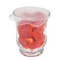 Miniatyrbillede 10 af 10: 4-Pack - Återanvändbara Överdrag till Mat - Silikon Transparent