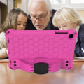 Miniatyrbild 4 av 6: iPad Mini 1/2/3/4/5 - Skyddande Skal - Rosa/svart