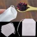 Miniatyrbilde 2 av 7: Teposer / Krydderposer - Tomme Poser til Te – Tepose White 200-Pack