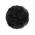 Miniatyrbild 2 av 2: Scrunchie Löshår / Hårband / Hårmunk - Välj färg Black Svart