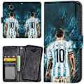 Pikkukuva 1 / 2: Huawei Y6 (2017) - Lompakkokotelo/Kuoret Messi