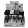 Miniatyrbillede 2 af 2: 2-Pack - Massagerulle på Pinne - Utdragbar - Massage (50 cm) Grey